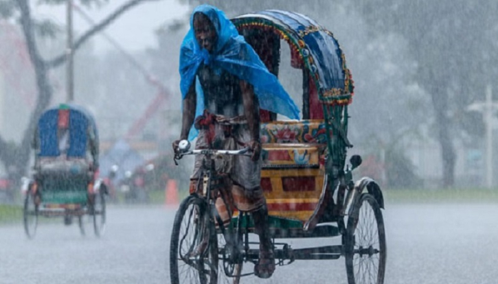 রাতে যেসব অঞ্চলে ঝড়-বৃষ্টির আভাস